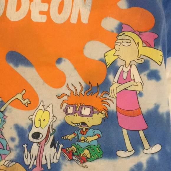 90’s Nickelodeon show tie-dye tee - Picture 6 of 9